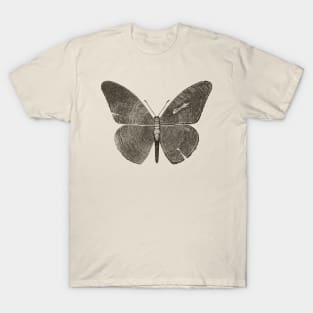 Wood Butterfly by Tobe Fonseca T-Shirt